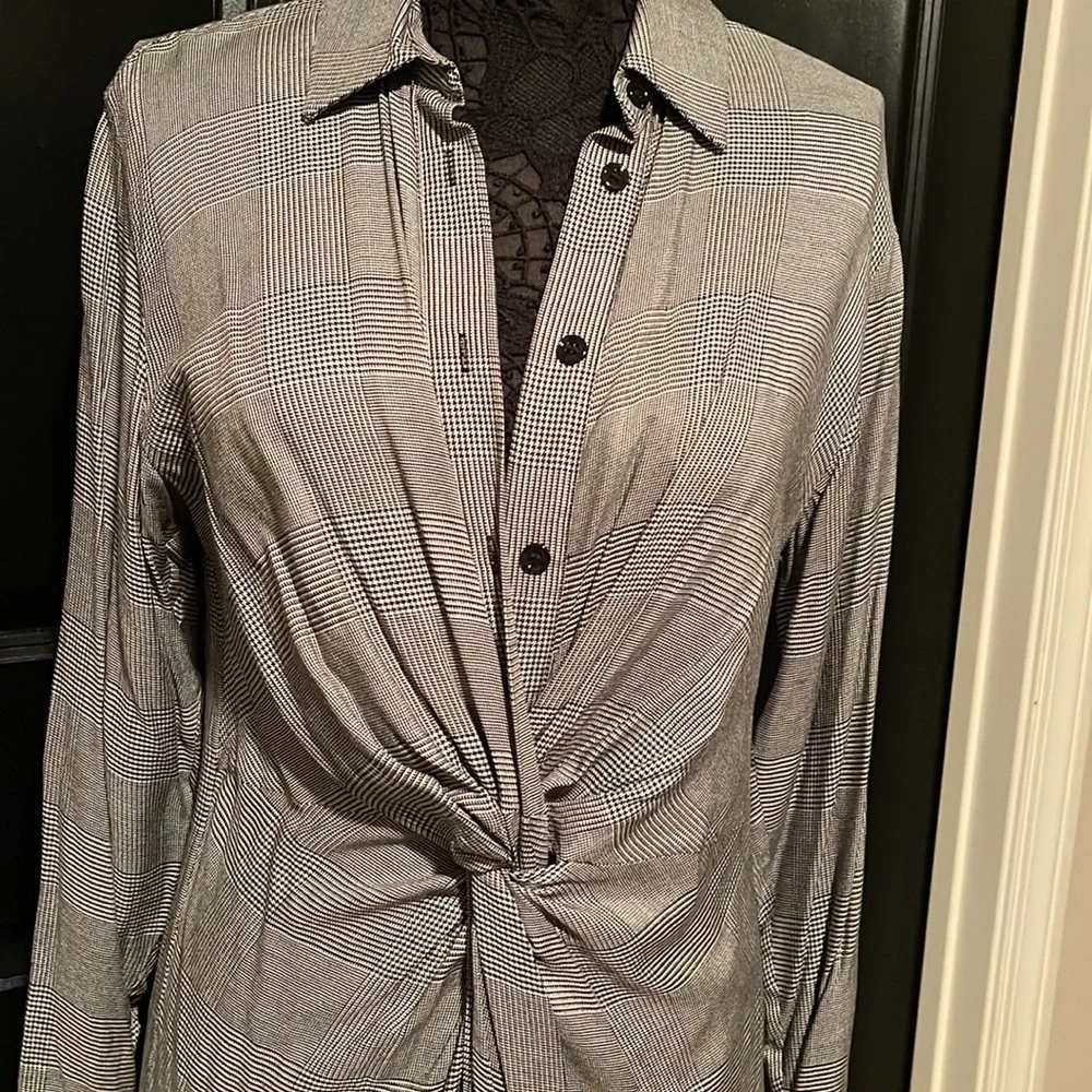 Zara Women Herringbone and Houndstooth Dress - Picture 2 of 4